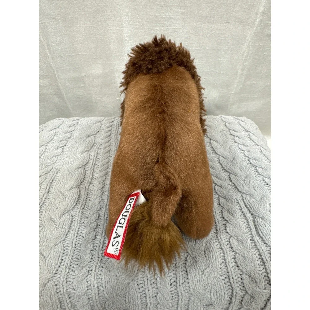 Douglas Cuddle Toys Bison Buffalo‎ Brown Shaggy Standing Stuffed Animal Plush